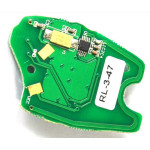 Renault 2 Buttons key PCB Board with PCF7947